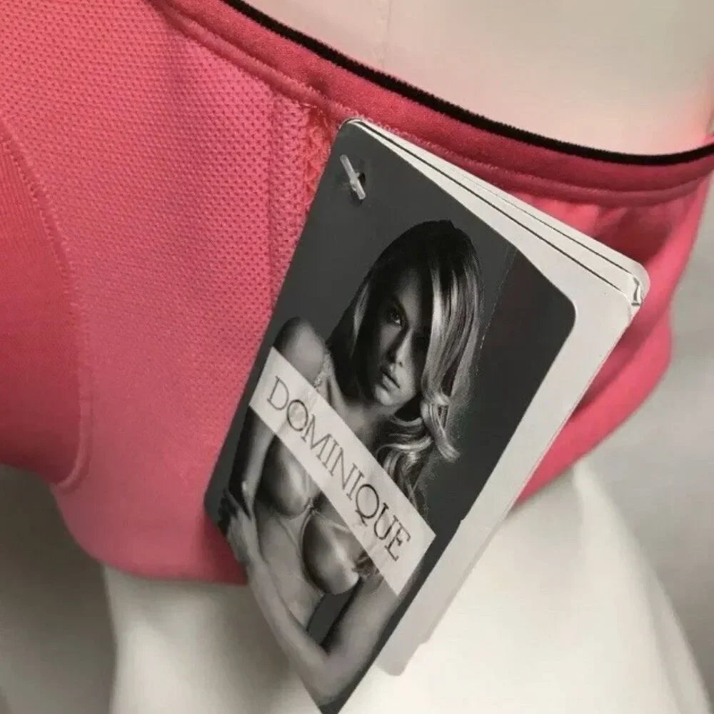 Dominique Zoe Pro Max Support Sport Jogging Running Exercise Bra Pink 32G New - Picture 2 of 7